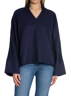 Ahlvar Gallery Blus Elmah Navy^ Blusar