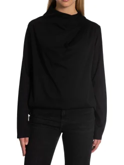 Ahlvar Gallery Blus Jade Jersey Black^ Blusar