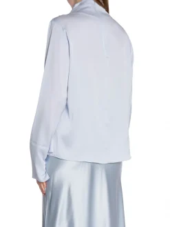 Ahlvar Gallery Blus Noe Light Blue^ Blusar