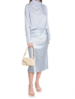 Ahlvar Gallery Blus Noe Light Blue^ Blusar