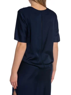 Ahlvar Gallery Blus Yoli Midnight Blue^ Blusar