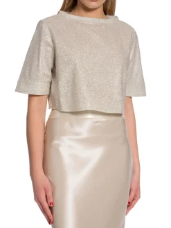 Ahlvar Gallery Topp Lola Cropped Cream^ Toppar