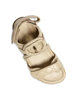 Alohas Sandal Hook Loop Braided Stone^ Sandaler