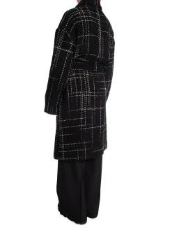 Anine Bing Kappa Norma Black Plaid^ Jackor & Kappor