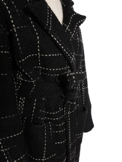 Anine Bing Kappa Norma Black Plaid^ Jackor & Kappor