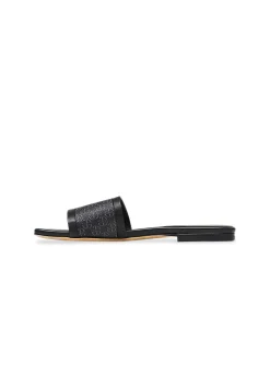 Anine Bing Sandaler Ria Black Monogram^ Sandaler
