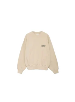 Anine Bing Troja Leo Sweatshirt Serpent Sand^ Tröjor & Koftor