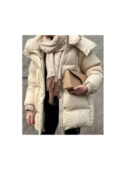 Bacon Dunjacka Puffa Ring Superwalt Cream^ Jackor & Kappor