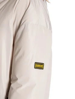 Barbour Jacka B.Intl Reversible Montreal Showerproof Silver Cloud/Envy^ Jackor & Kappor
