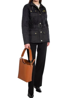 Barbour Jacka International Quilt Black^ Jackor & Kappor