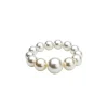 BOW19 Details Bow19 Armband Big Pearl Bracelet Elastic^ Smycken