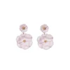BOW19 Details Bow19 Orhangen Flower Twin Light Pink^ Smycken