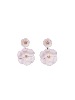 BOW19 Details Bow19 Orhangen Flower Twin Light Pink^ Smycken