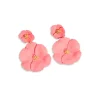 BOW19 Details Bow19 Orhangen Flower Twin Coral^ Smycken