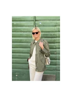 Brixtol Textiles Jacka Jane Light Olive^ Jackor & Kappor