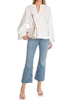 By Malene Birger Blus Kamill Soft White^ Blusar