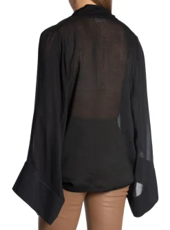 By Malene Birger Blus Lomaria Black^ Blusar