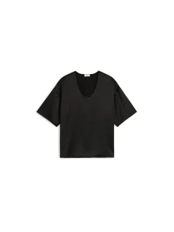 By Malene Birger Blus Pilavis Black^ Blusar