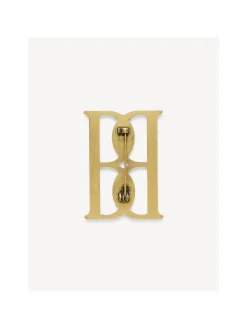 By Malene Birger Brosch Mono 6 Gold^ Smycken