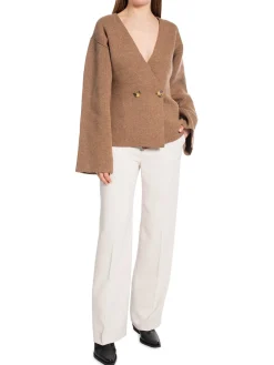 By Malene Birger Kofta Tinley Tobacco Brown^ Tröjor & Koftor