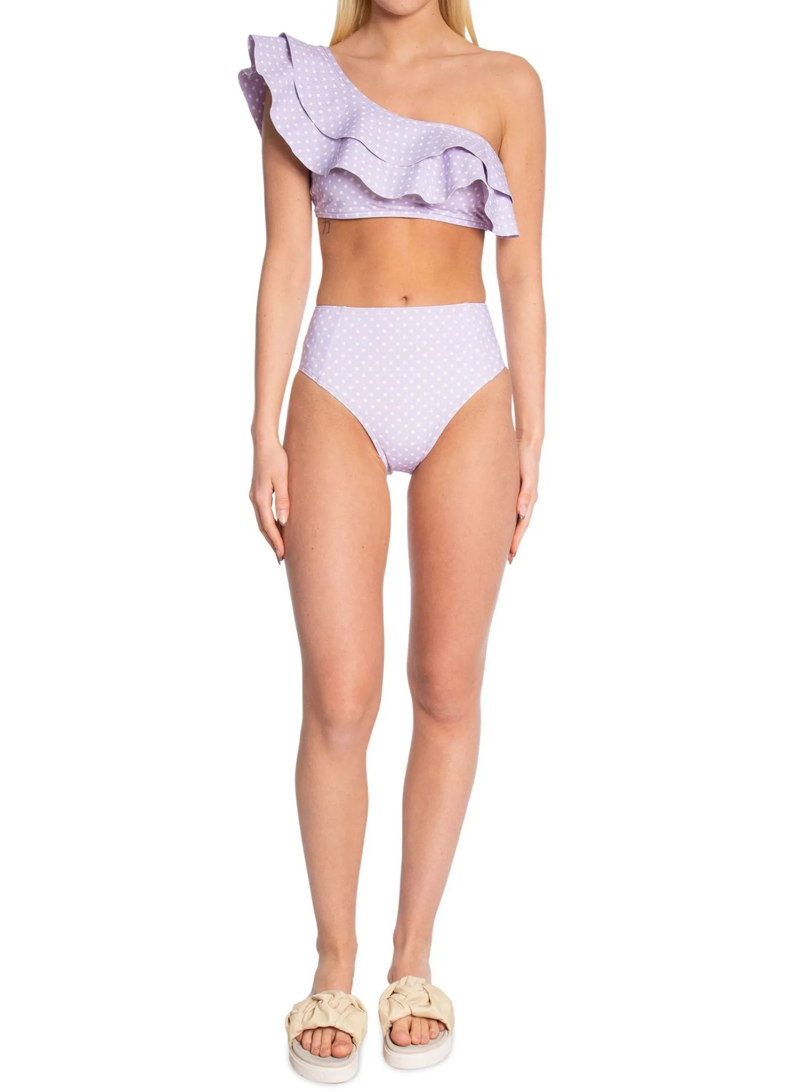 Malina By Bikinitrosa Denise Polkadot Lavender^ Badkläder