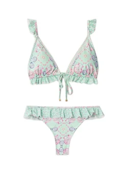 Malina By Bikinitrosa Elena Capri Corals Aqua^ Badkläder