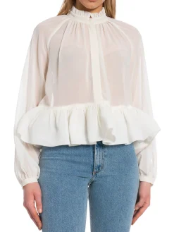 Malina By Blus Alva Frill Vanilla^ Blusar