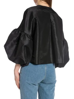 Malina By Blus Viv Dropped Shoulder Black^ Blusar