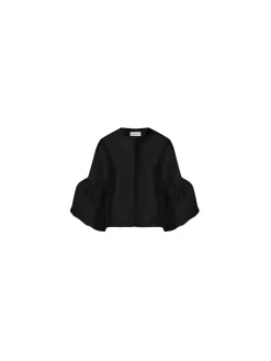 Malina By Blus Viv Dropped Shoulder Black^ Blusar