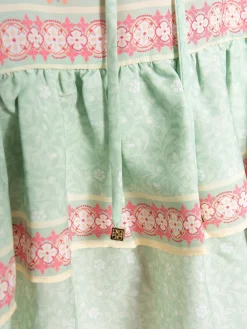 Malina By Klanning Kyla Pastel Palm Mint^ Klänningar