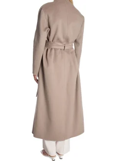 Calvin Klein Kappa Double Faced Wool Maxi Cinder^ Jackor & Kappor
