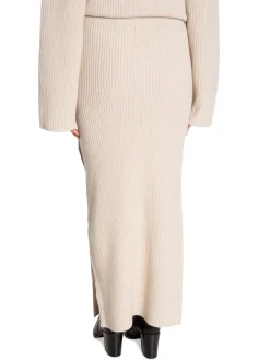 Calvin Klein Kjol Wool Maxi Sandshell^ Kjolar