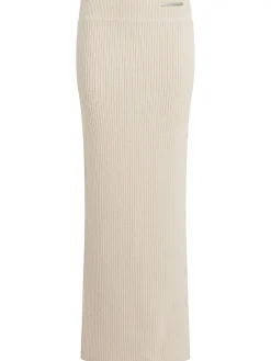 Calvin Klein Kjol Wool Maxi Sandshell^ Kjolar