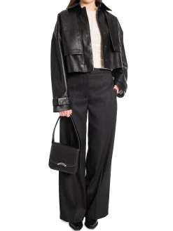 Calvin Klein Skinnjacka Cropped Black^ Jackor & Kappor