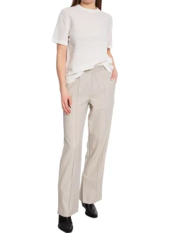 Calvin Klein Topp Geometric Knit Bright White^ Toppar