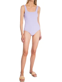 Casall Baddrakt Square Neck Lavender^ Badkläder