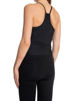 Casall Topp Built-In-Bra Halterneck Tank Black^ Sport & Träning