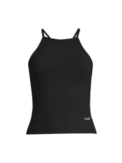 Casall Topp Built-In-Bra Halterneck Tank Black^ Sport & Träning