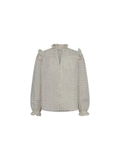 Co´couture Co'Couture Blus Chess Dot Off White^ Skjortor