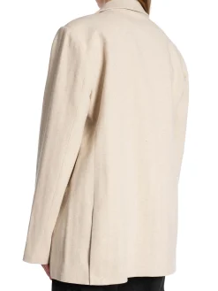 Co´couture Kavaj Linen Oversize Bone^ Kavajer
