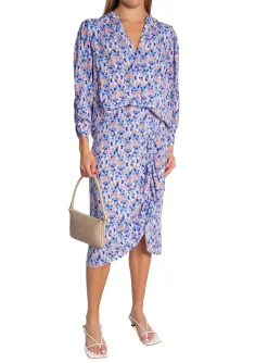 Co´couture Kjol Calli New Blue^ Kjolar