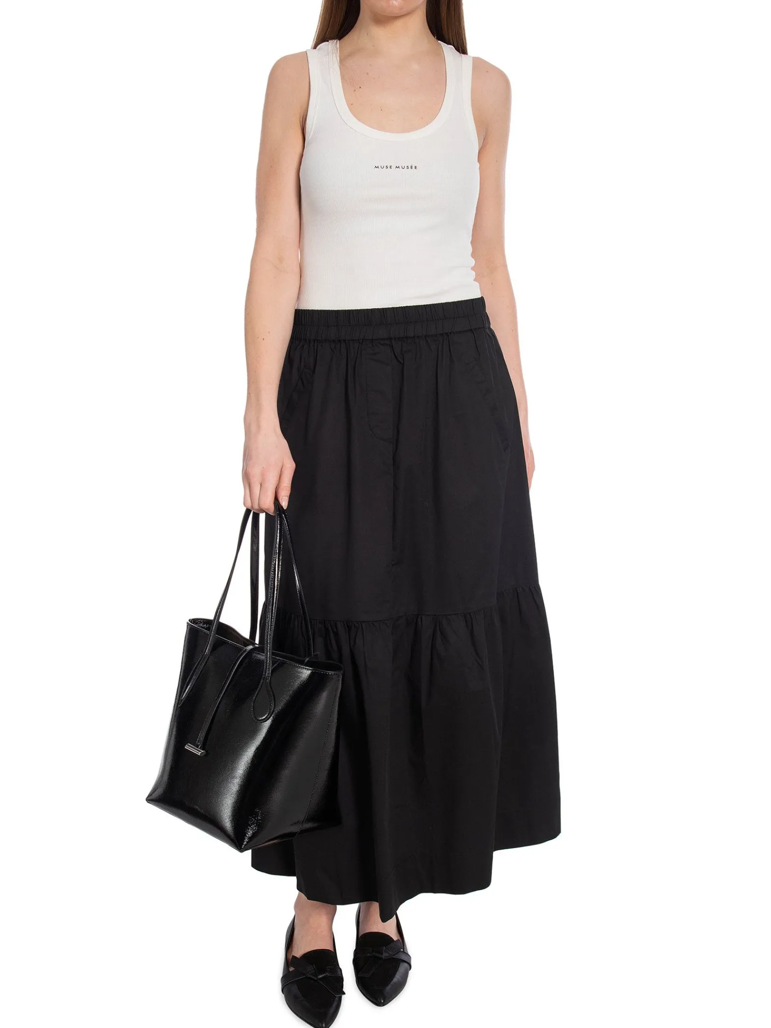 Co´couture Co'Couture Kjol Cotton Crisp Gypsy Black^ Kjolar