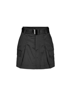 Co´couture Kjol Marshall Crop Black^ Kjolar
