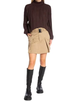 Co´couture Kjol Marshall Crop Walnut^ Kjolar