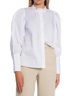 Co´couture Co'Couture Skjorta Sandy Plain White^ Skjortor