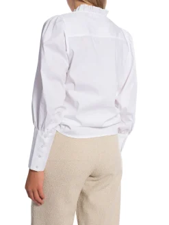 Co´couture Co'Couture Skjorta Sandy Plain White^ Skjortor