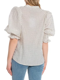 Co´couture Co'Couture Topp Chess Dot Off White^ Toppar