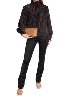 Copenhagen Muse Blus Frill Black^ Blusar