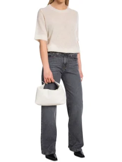 Dagmar Topp Brushed Alpaca Top Off White^ Toppar