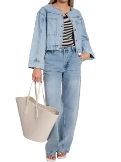 Dagmar Topp Ribbedblack White^ Toppar